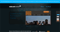 Desktop Screenshot of clubcardwebsites.com